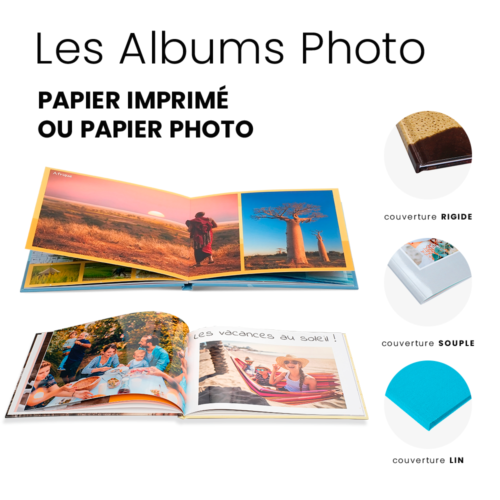 Livres Photo : développez vos photos dans un album photo sur camara by  Fujifilm